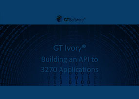 Ivory: Building an API to 3270 Applications