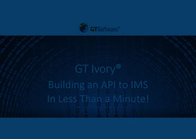 Ivory: Building an IMS API in Less Than a Minute