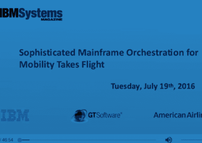 Sophisticated Mainframe Orchestration for Mobility Takes Flight