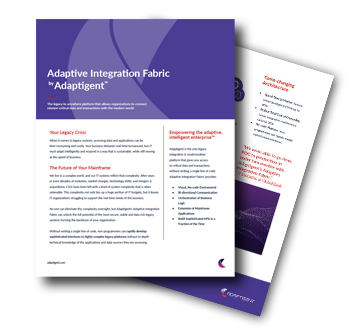Unleash Legacy Systems with Adaptive Integration Fabric by Adaptigent™